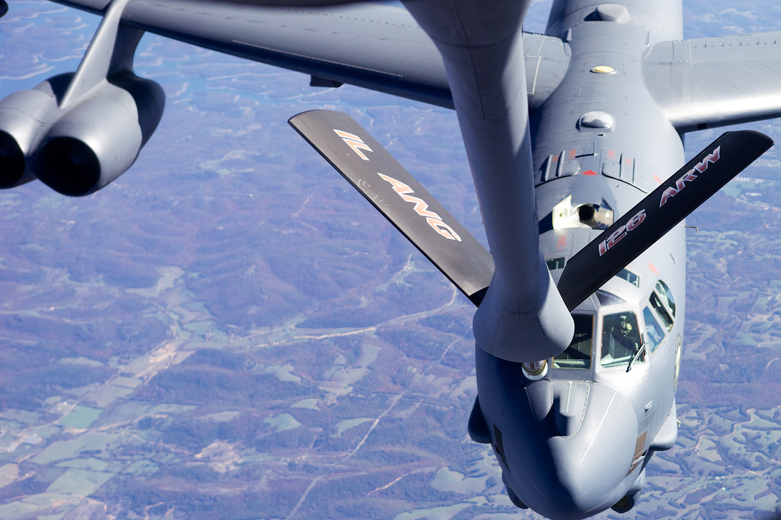 Illinois Air National Guard refueling mission
