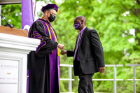 2021 "Undergraduate" 11:00 AM Ceremony (President Fist-Bump)
