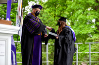 2021 "Graduate" 2:30 PM Ceremony (President Fist-Bump)